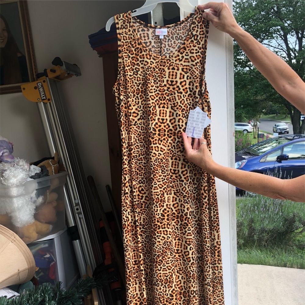 Lularoe Leopard Dani Dress